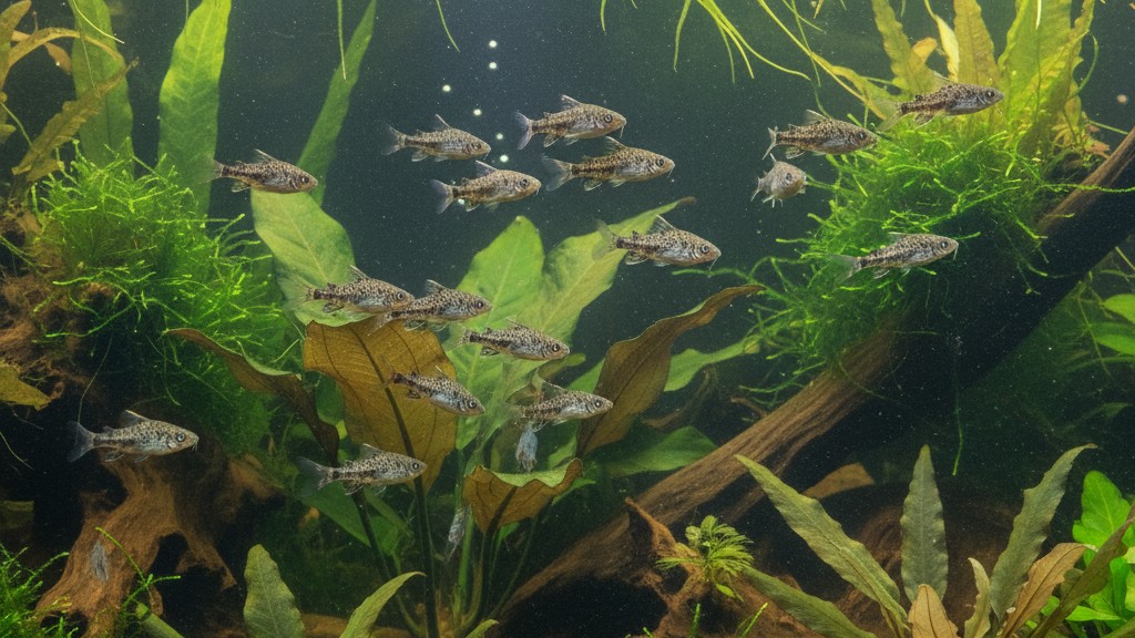 Comportement typique et socialisation de l'Otocinclus