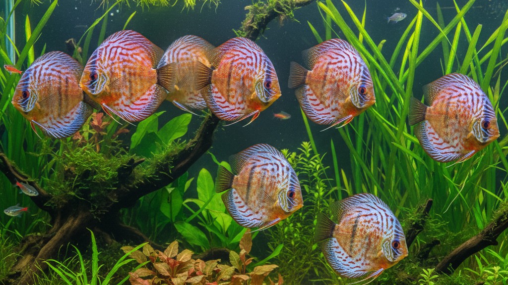 Comportement typique et socialisation du poisson Disco