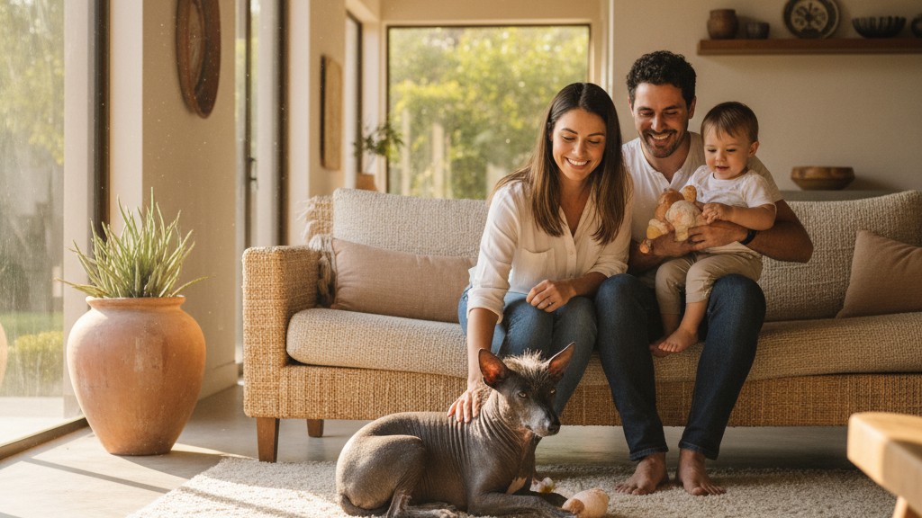 Intégrer le Xoloitzcuintle dans votre foyer et votre quotidien