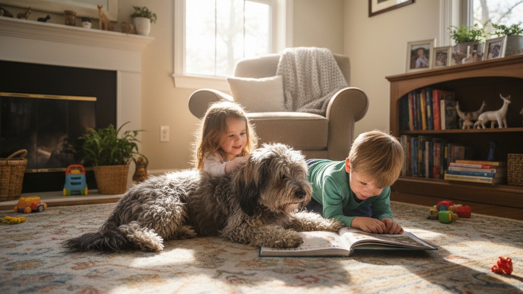 Intégrer le Schapendoes dans votre foyer et votre famille