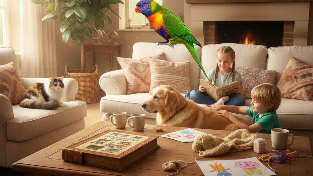 Conseils pour vivre avec un Loro Arcoiris à la maison