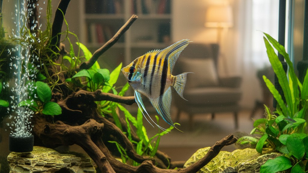 Adaptation et cohabitation du Poisson Ange Papillon en aquarium domestique