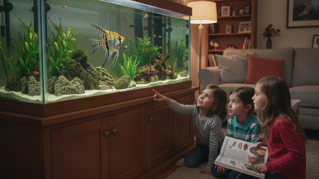 Conseils pour la cohabitation avec votre Poisson Ange Léopard à la maison