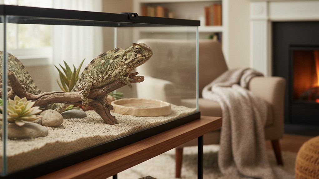 Conseils pour une cohabitation harmonieuse avec votre caméléon à œil de grenouille