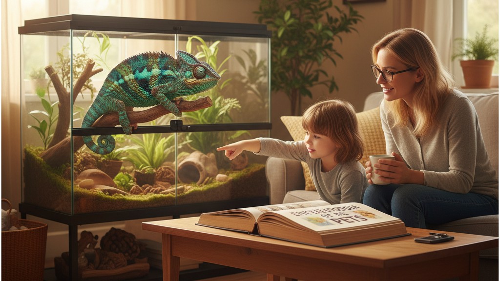 Conseils pour une cohabitation harmonieuse avec votre Caméléon de Madagascar