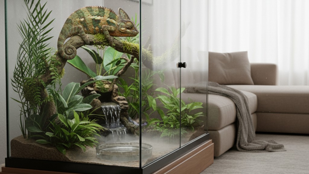 Conseils pour une bonne cohabitation avec le Caméléon de Fischer