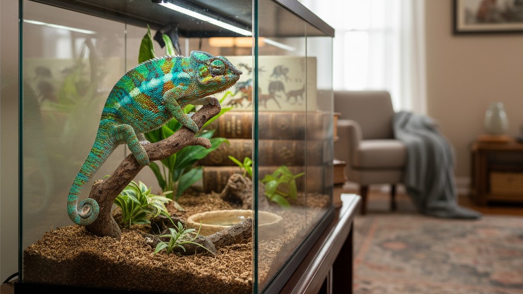 Comment vivre avec un Caméléon panthère chez soi
