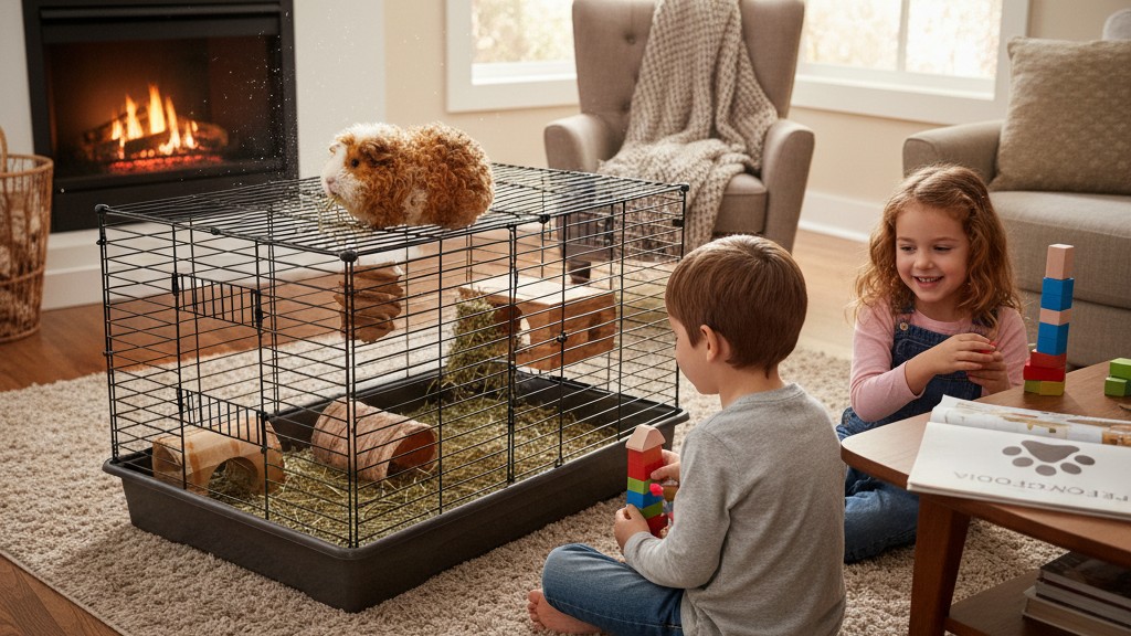 Cohabitation idéale avec la Cobaya Teddy : espace, compagnie et attention quotidienne
