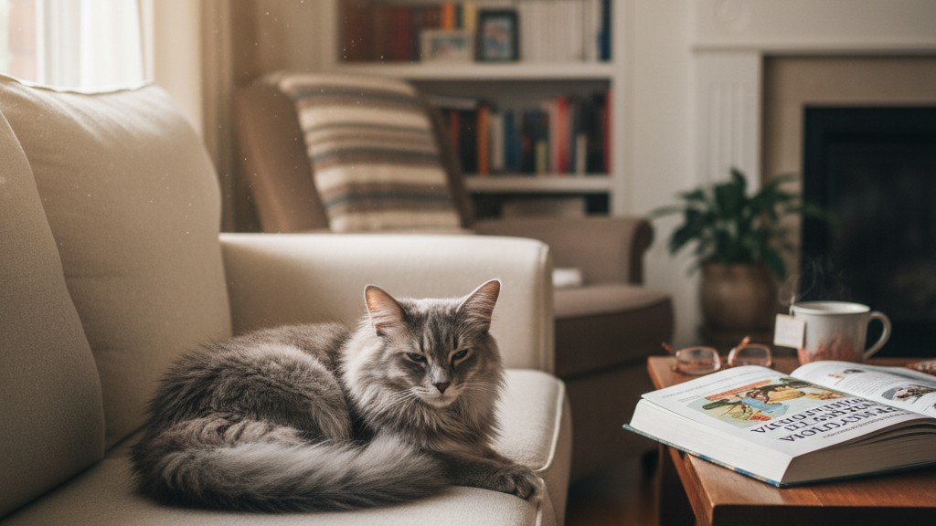Conseils pour une bonne cohabitation avec un chat Nebelung