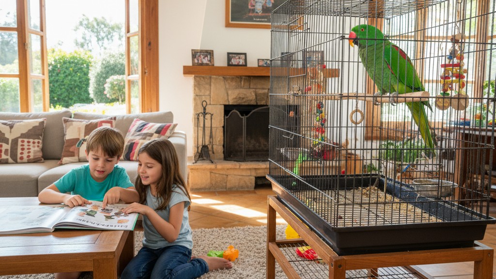 Conseils pour une cohabitation harmonieuse avec le Loro Eclectus