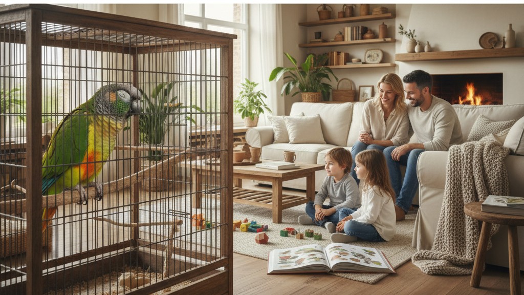 Conseils pour une cohabitation harmonieuse avec votre Loro senegal