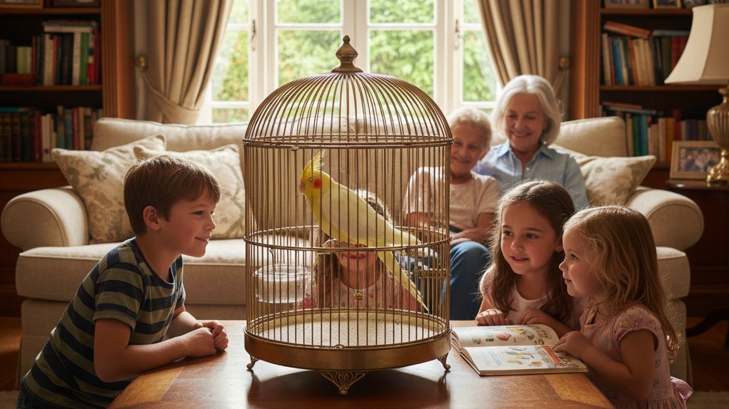 Conseils pour la cohabitation avec la Ninfa Lutino à la maison