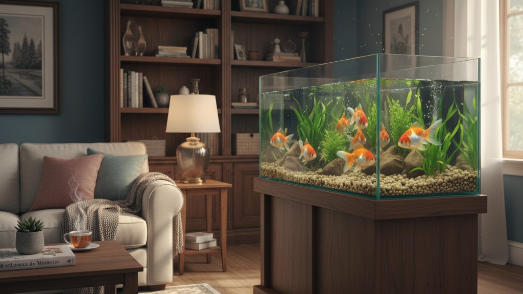 Intégration du poisson doré dans le foyer