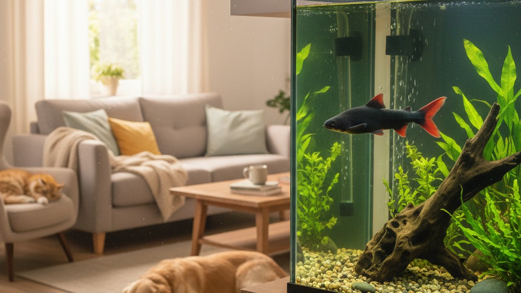 Cohabitation du Labeo à la maison et environnement idéal