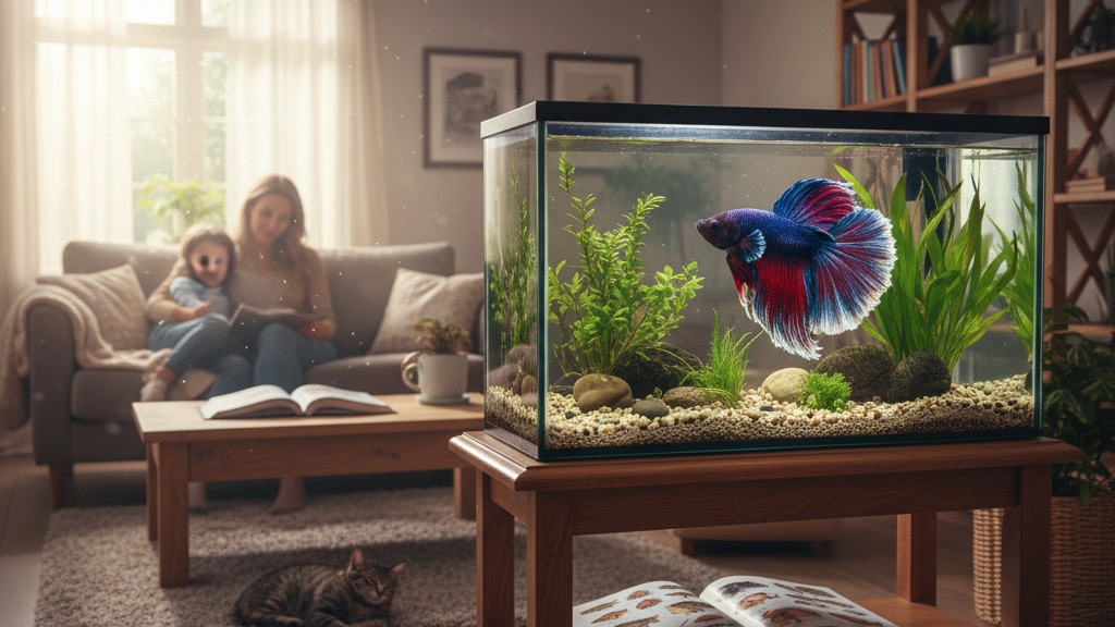 Intégrer le Betta Halfmoon dans votre foyer et votre quotidien