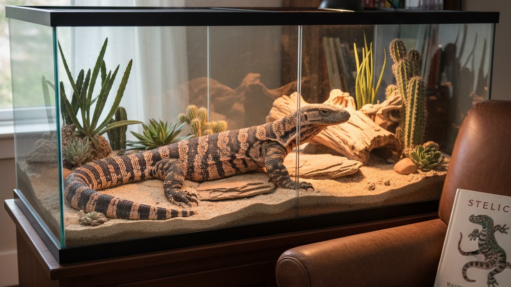 Cohabitation et environnement idéal pour le Monstre de Gila