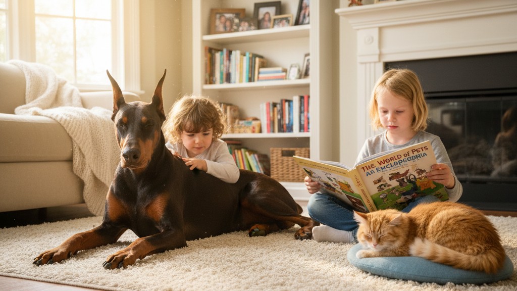 Conseils pour une cohabitation harmonieuse avec un Doberman à la maison