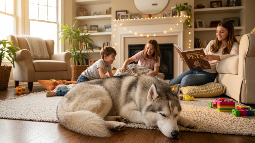 Conseils pour une cohabitation harmonieuse avec un Husky Siberien