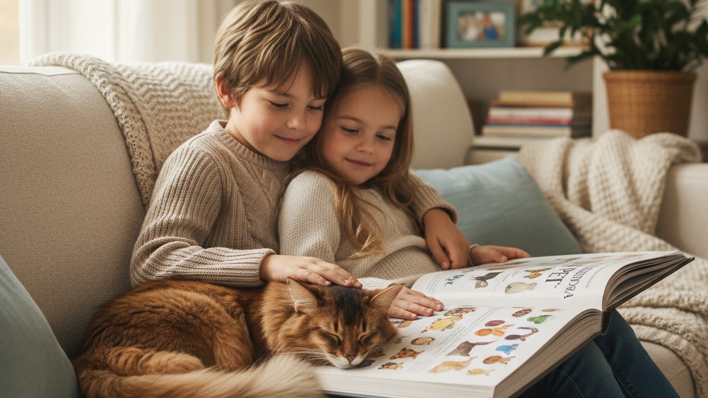 Conseils pour vivre avec un chat Somali à la maison