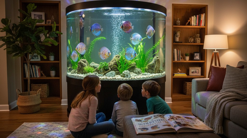 Convivialité idéale du poisson Disco à la maison