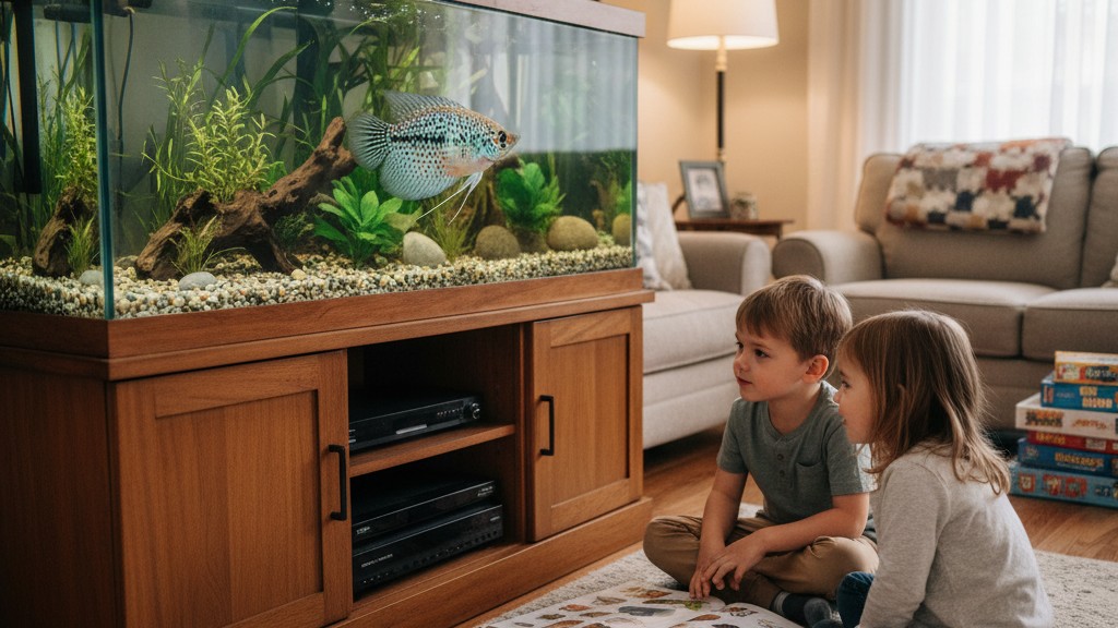 Intégrer le Gourami perla chez vous : cohabitation et environnement idéal