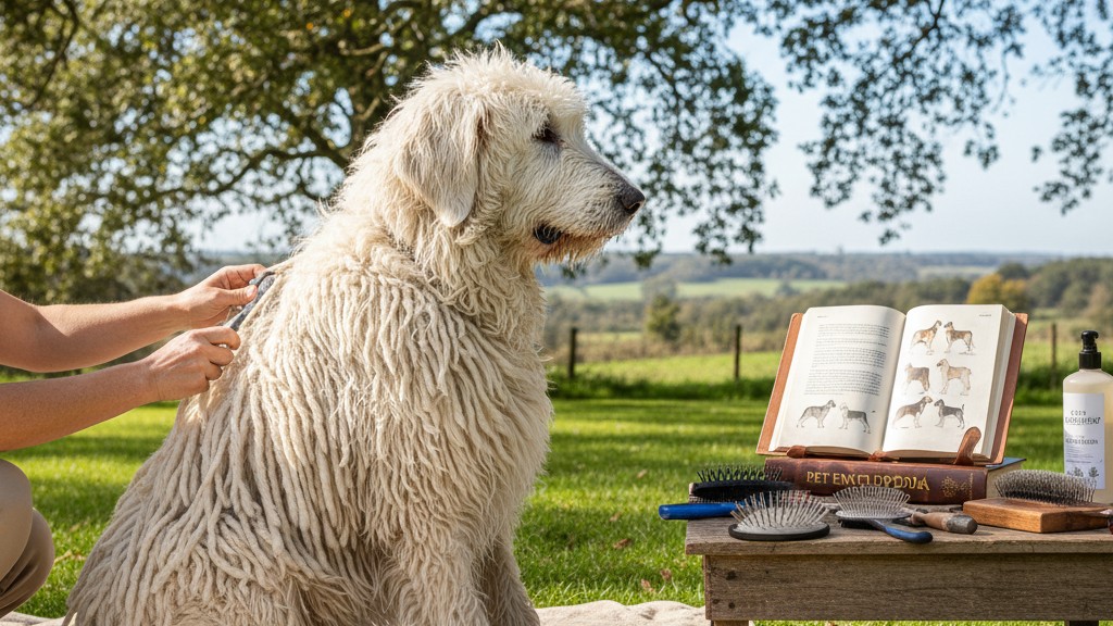 Routine de soins et entretien du Komondor