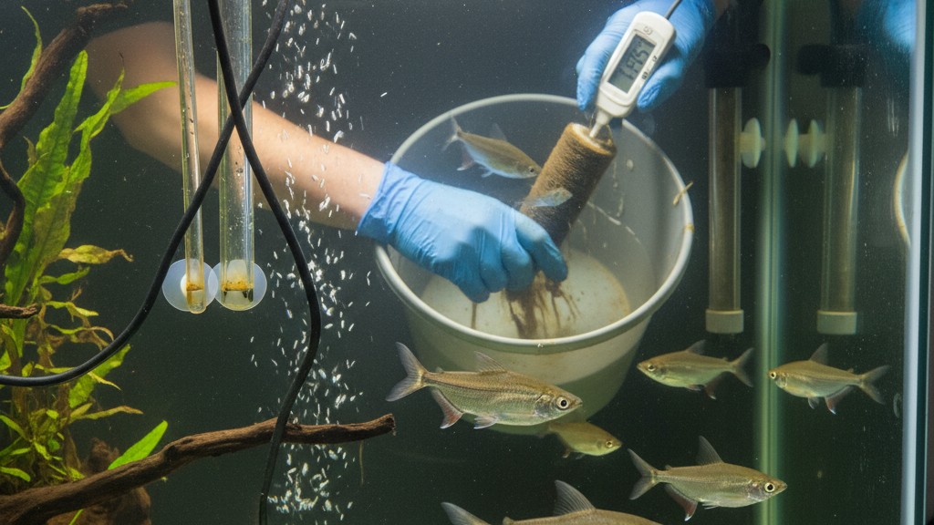 Soins quotidiens et environnement idéal pour le poisson hachette