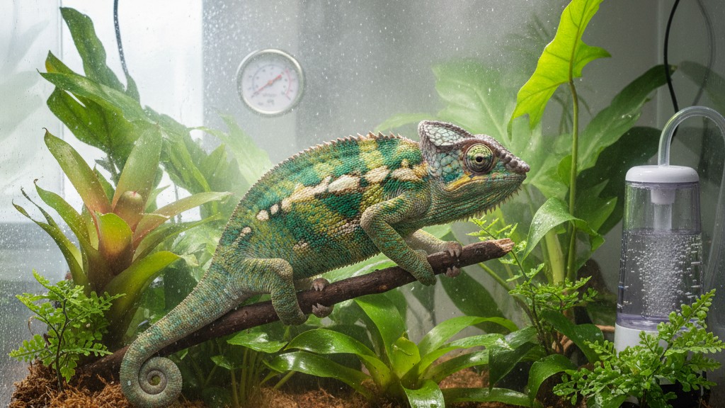 Soins quotidiens essentiels pour votre caméléon du Yémen