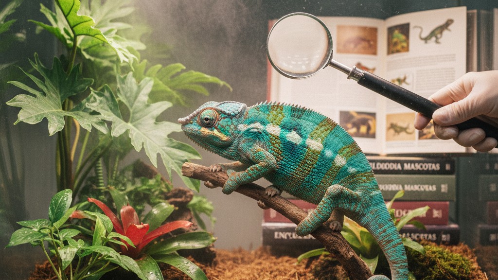Soins essentiels pour le bien-être du Caméléon de Madagascar