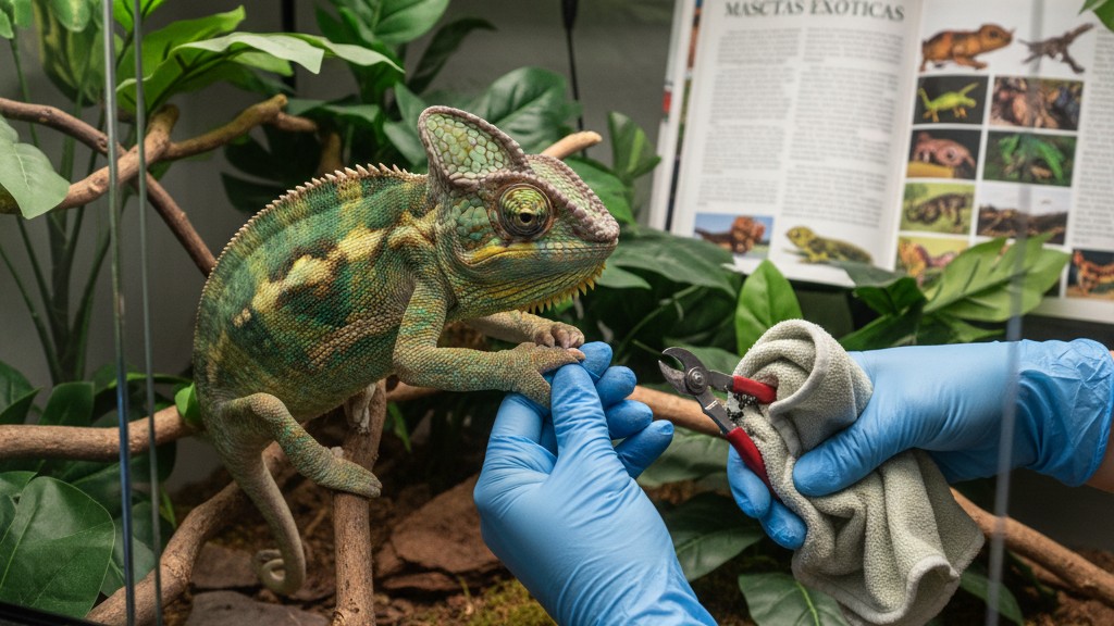 Soins essentiels pour le bien-être du Caméléon de Meller