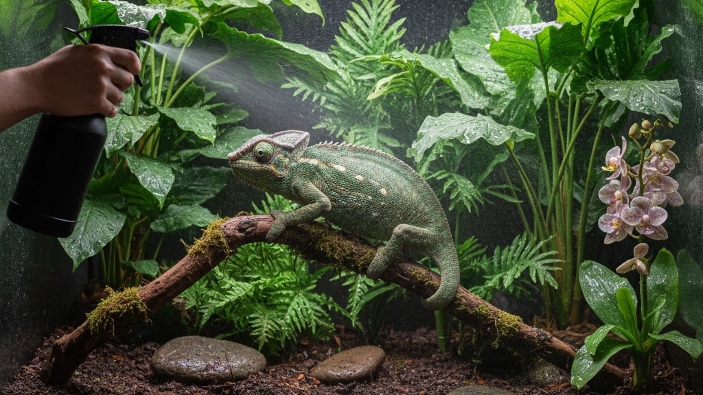 Soins essentiels pour maintenir en bonne santé le Caméléon de Fischer