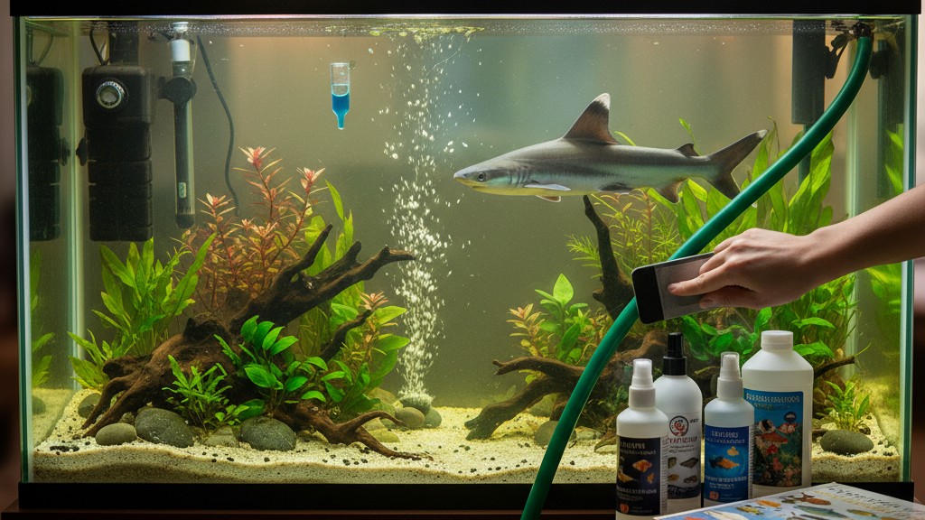 Soins de base et environnement idéal pour le Bala Shark