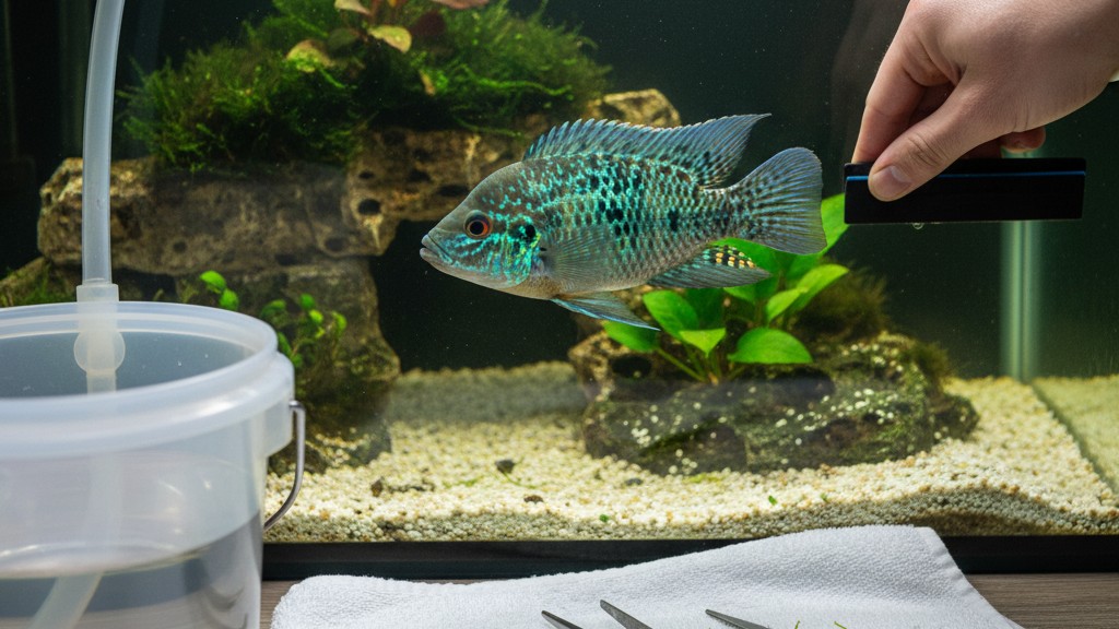 Soins essentiels pour garder un Jack Dempsey en bonne santé