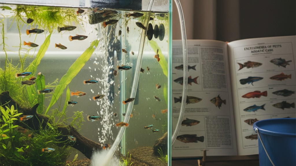 Entretien et soins quotidiens du guppy Endler