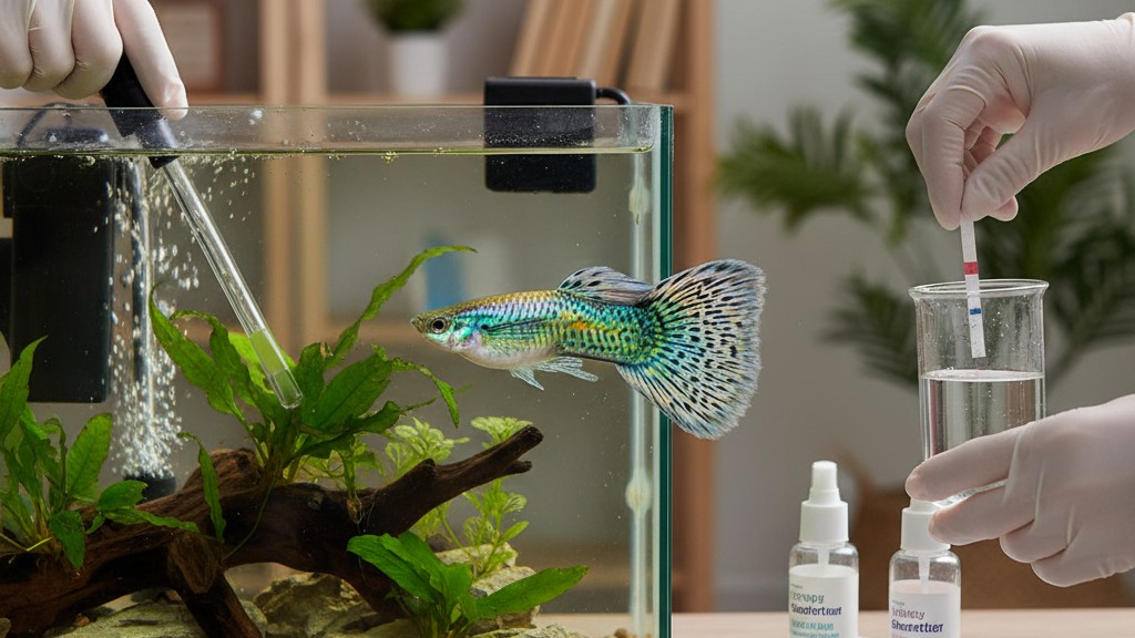 Soins essentiels pour un poisson Guppy Cobra en bonne santé