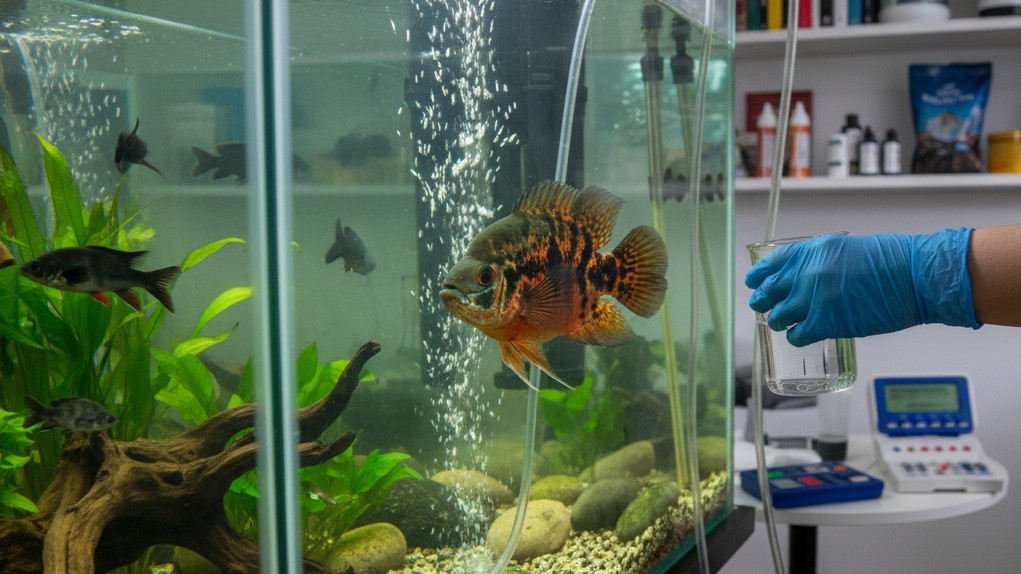 Soins de base pour garder votre poisson Oscar en bonne santé