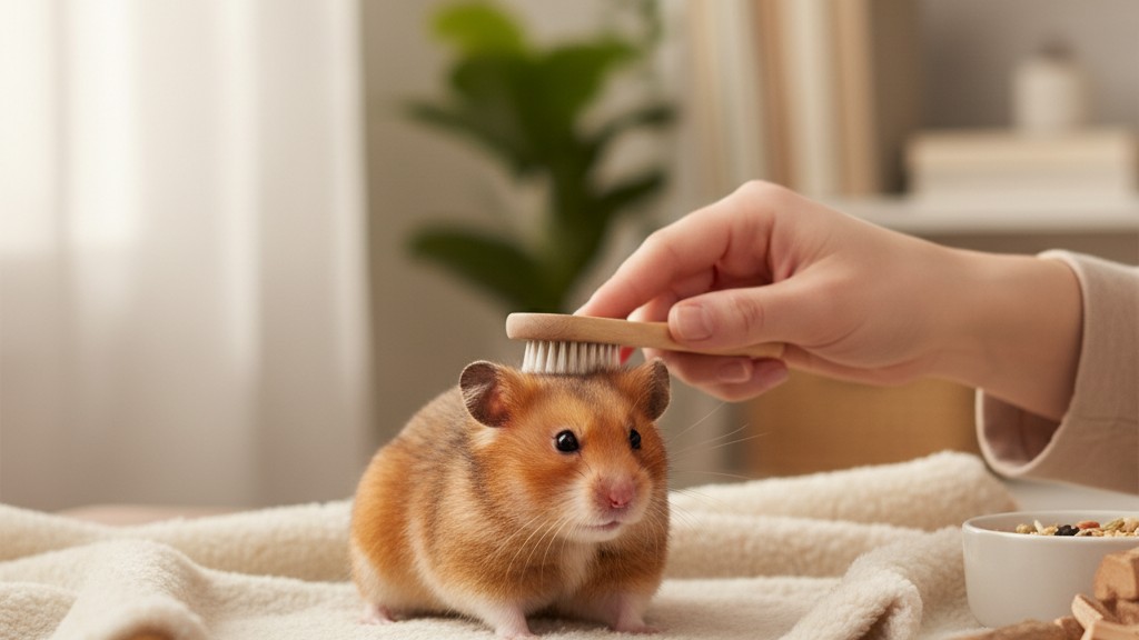 Routine et soins essentiels pour le bien-être du hamster sirio doré