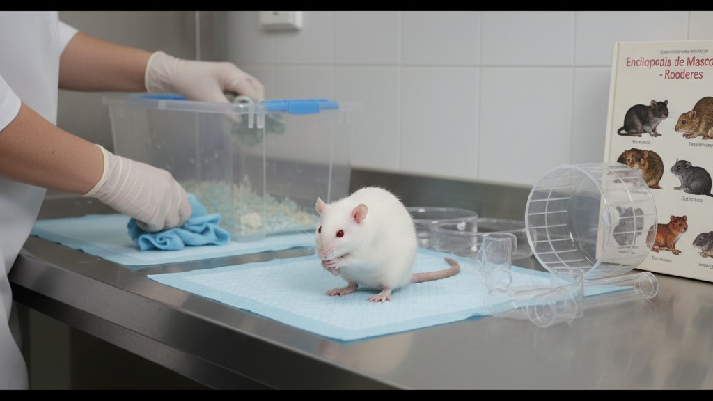 Soins de base et accessoires pour une souris en bonne santé