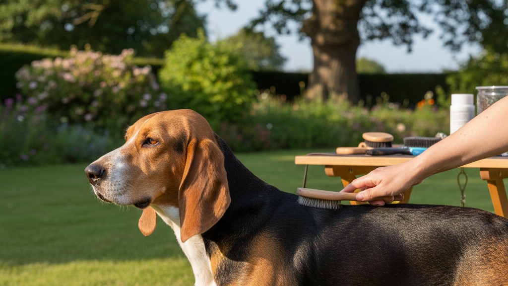 Soins de base pour le bien-être du Foxhound anglais