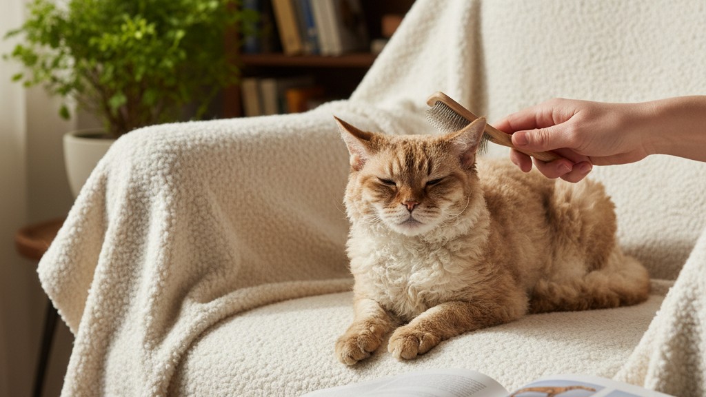 Soins de base pour garder votre chat Laperm sain et heureux