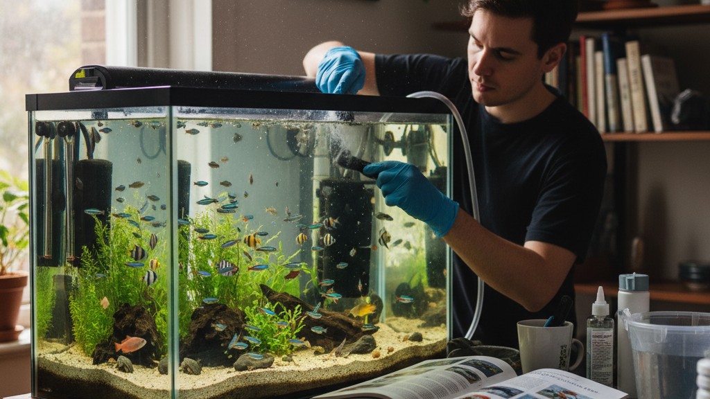 Soins de base et environnement idéal pour le poisson stylo