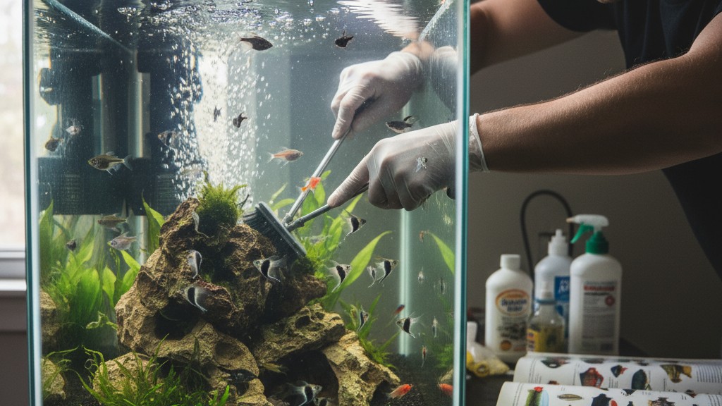 Soins pratiques pour garder votre Tetra fantasma en pleine forme