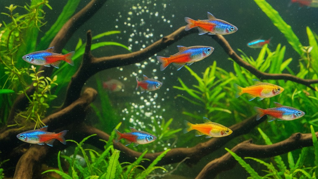 Découvrez le poisson arc-en-ciel nain : caractéristiques et origine