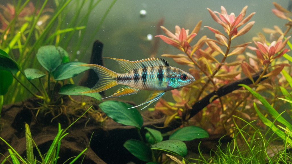 Découvrez l'Apistogramma : petit poisson coloré et dynamique