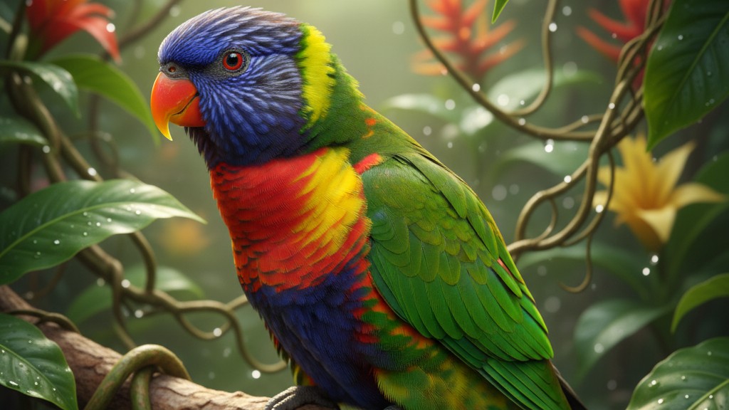 Découvrez le Loro Arcoiris : origine, taille et caractère