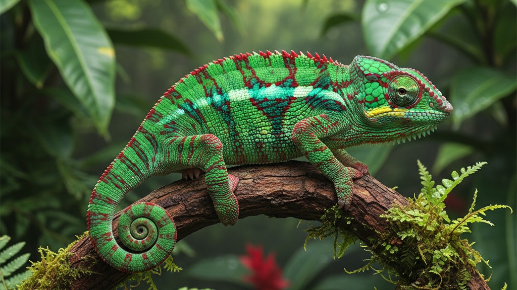 Découvrez le caméléon de Phelsuma : origine et caractéristiques principales