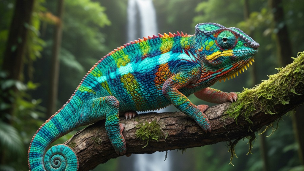 Découvrez le Caméléon de Fischer : origine et caractéristiques principales