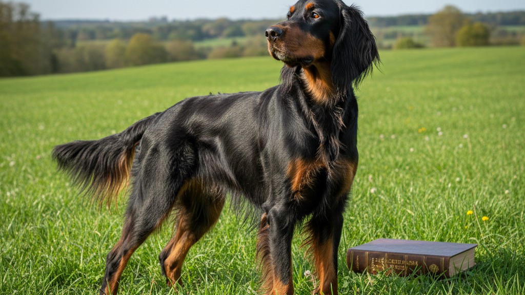 Découvrez le Setter Gordon : origine, caractère et traits essentiels