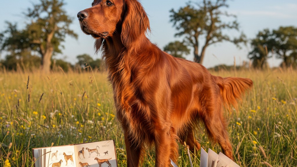 Caractéristiques et origine du Setter Irlandais