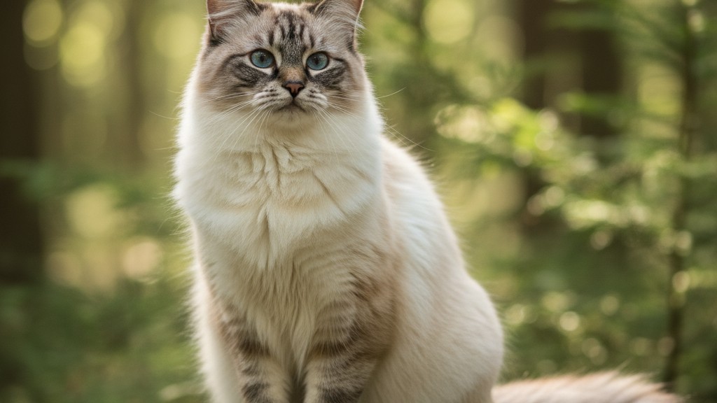 Caractéristiques générales du chat Siberiano Neva Masquerade
